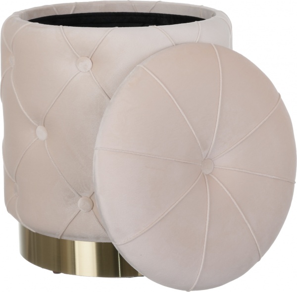 Сундук-пуф Louis бежевый 33,5х33,5х38 см 