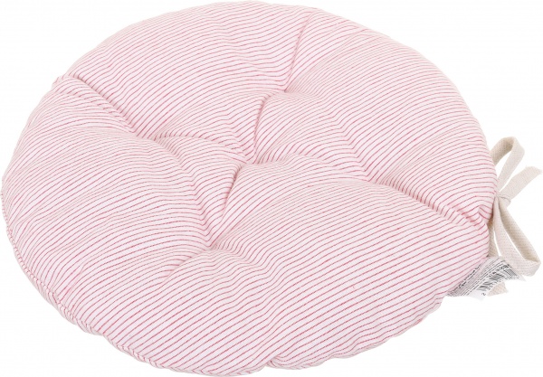 Подушка на стул красная полоска 40 см La Nuit