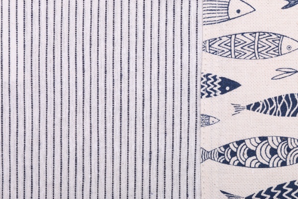 Серветка La Nuit рибки 35x45 см сірий 