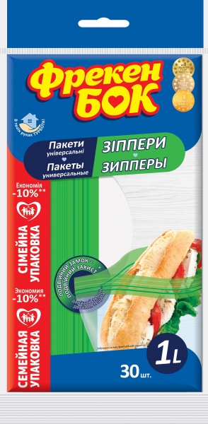 Пакет Фрекен Бок 1л 30 шт.
