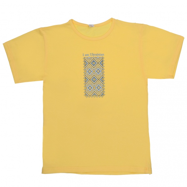Футболка для мальчиков Татошка р.152 желтый 0601301вжл 