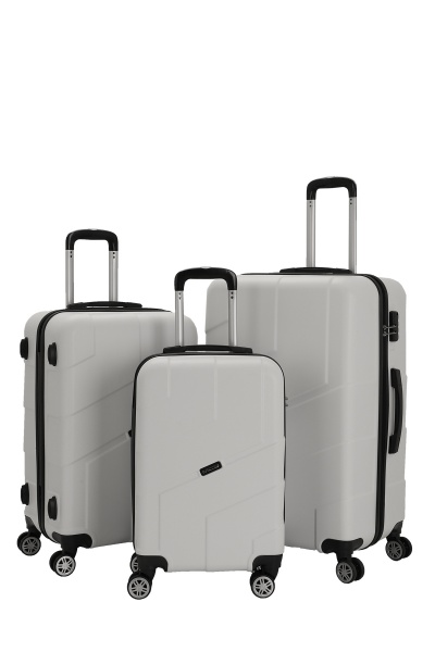 Чемодан 70 л серебряный MCS V358 на 4 колесах M 24