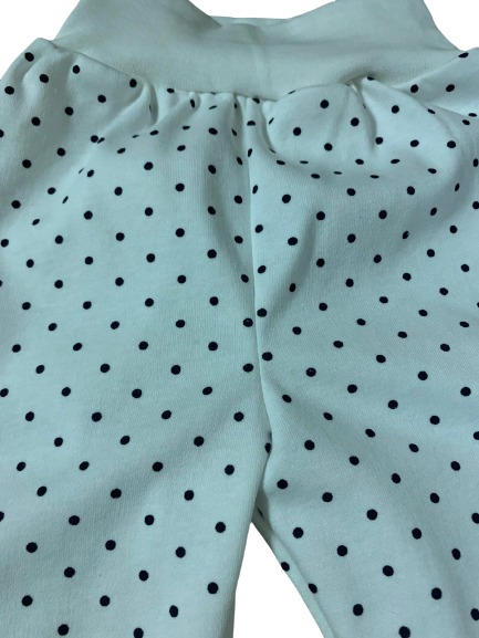 Повзунки ясельні Моя планета чорний горошок р.68 