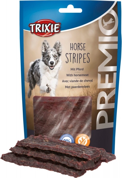 Лакомство Trixie для собак Horse Stripes с кониной 11 см 100 г 31855