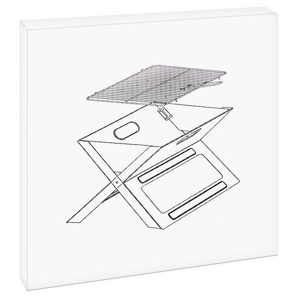 Мангал Time Eco портативный 5014 SS