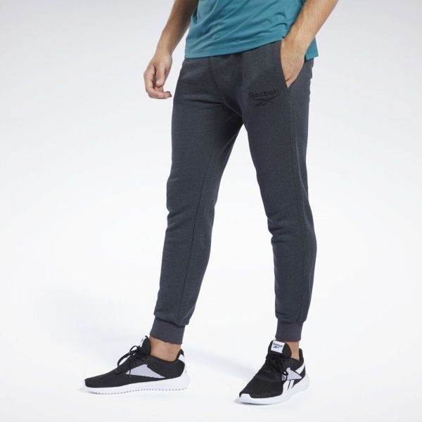 Брюки Reebok TE MELANGE PANT FJ4686 р. XL черный