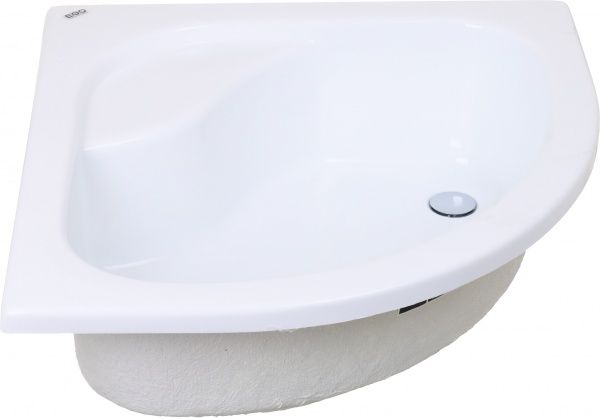 Поддон душевой EGO Bora 80х80х38 см полукруглый