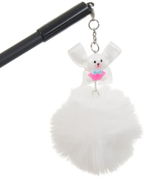 Ручка гелевая черная с белым You+My 