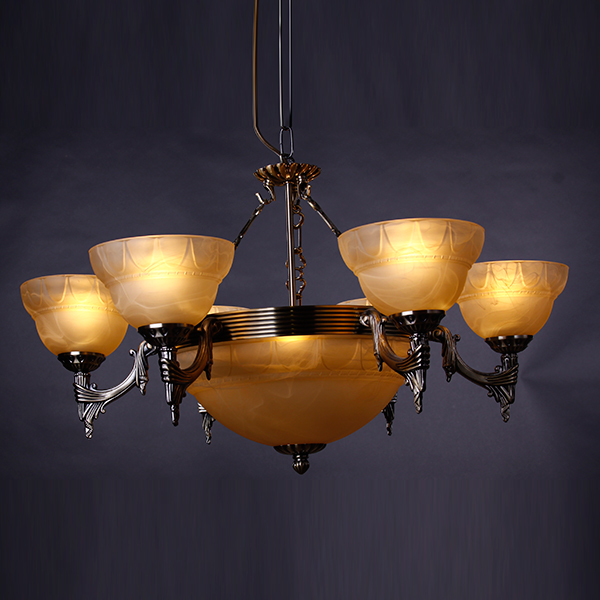 Люстра підвісна Eglo MARBELLA 9xE14 бронзовий 85858 