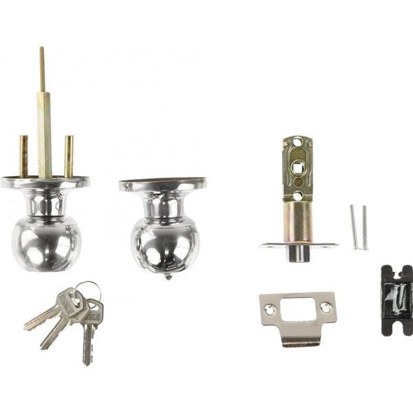 Кнобсет Bruno 607 ET SS WC нержавеющая сталь