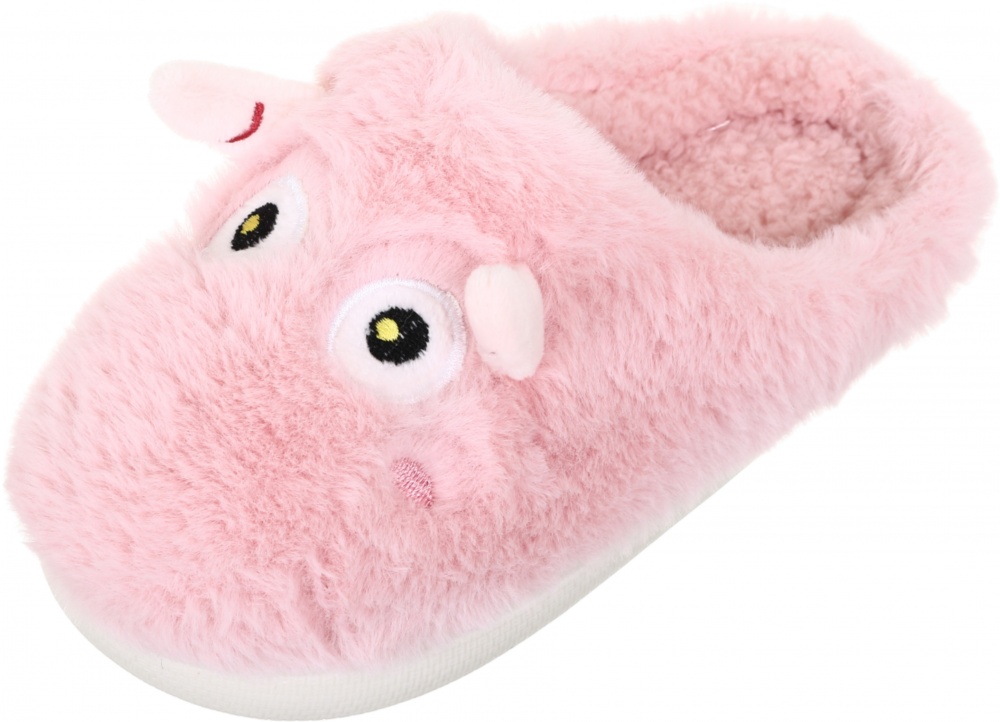 Тапочки для девочек HW Бегемотик р.28-29 розовый NULL