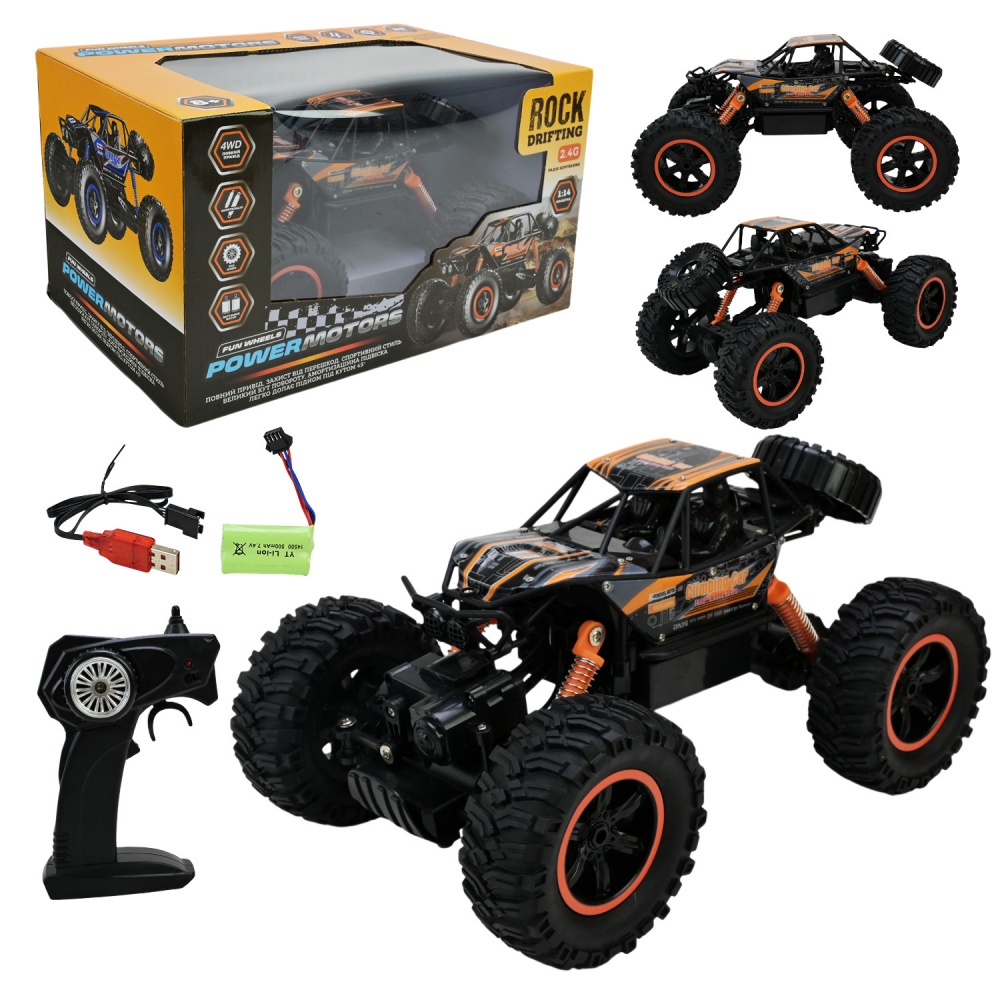 Автомобіль на радіокеруванні Shantou 1:14 PM3401 ORANGE