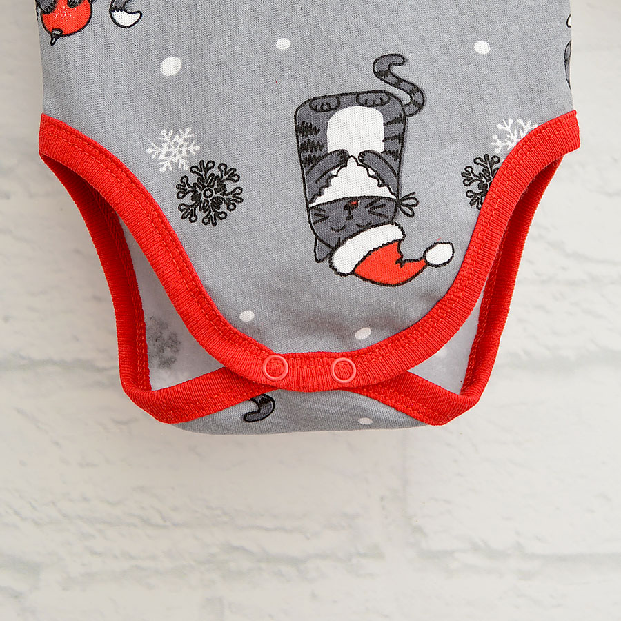 Боді дитяче унісекс Blanka Киця р.74-80 сірий 110890