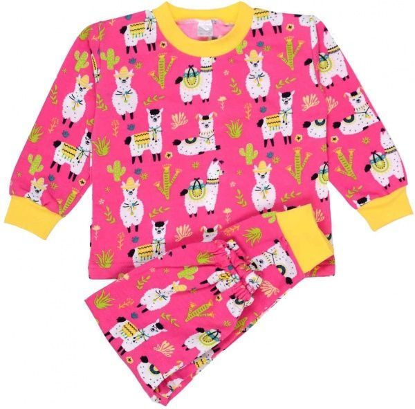 Пижама детская Татошка р.104 розовый 01202лама 