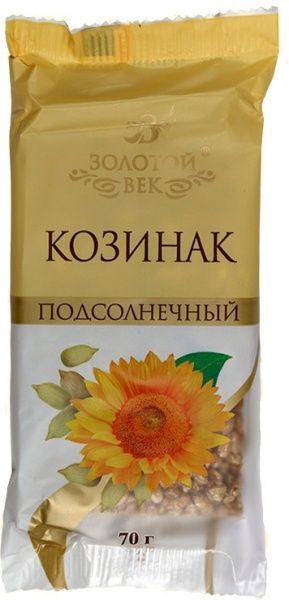 Козинаки Zolotoi Vek Козинак соняшниковий 70г