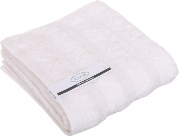 Рушник махровий Vente 50x90 см кремовий Karna 