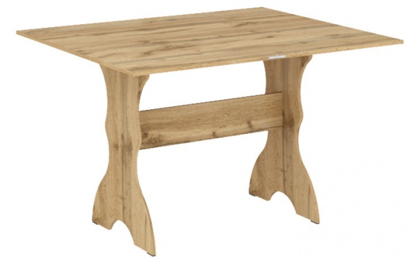 Стол раскладной 1200х750х1000 дуб тахо 