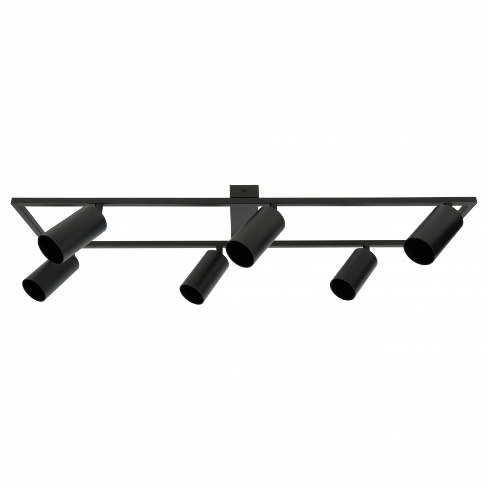 Люстра потолочная Berger 6x35 Вт GU10 [019] Black 4001-SLS-6 Black