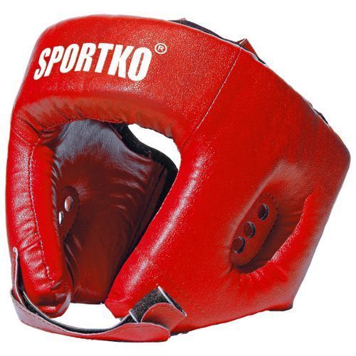 Шолом боксерський SPORTKO 5001-Red 