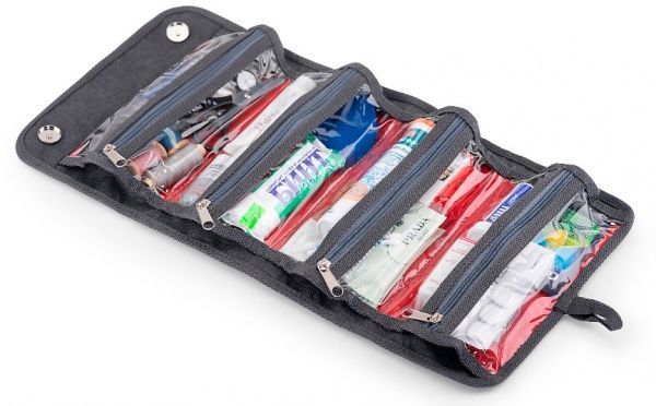 Органайзер дорожный для мелочей ТрендБай Зиппин серый