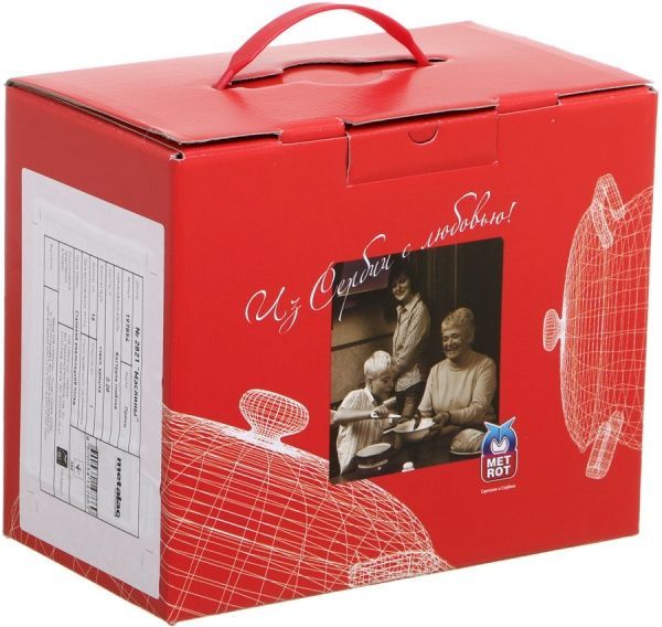 Кастрюля Олива 2.2 л 2821 Metrot