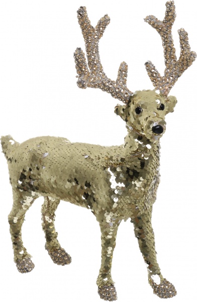 Декорация новогодняя Олень 34х14х36 см 70471026 