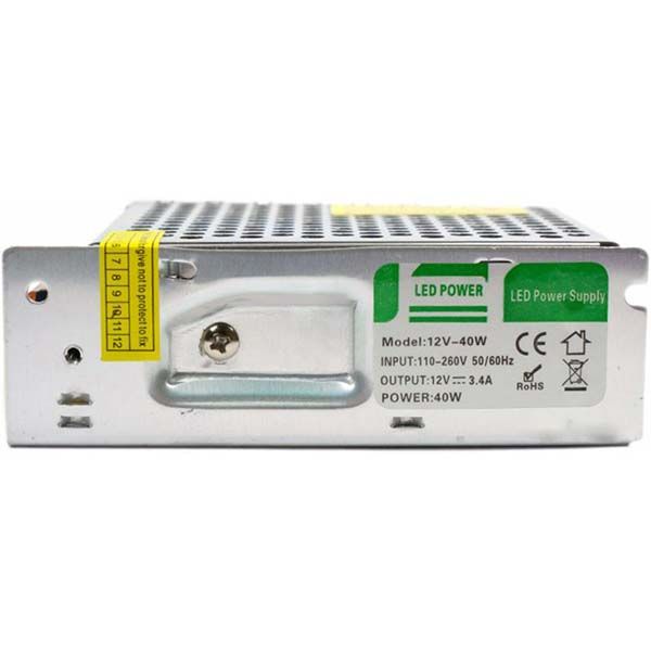 Преобразователь напряжения Светкомплект 12 В 40 Вт IP20 S-40-12 (S-40-12)