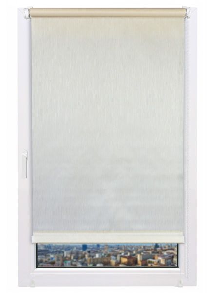 Ролета міні Delfa Натур 48x170 см світло-бежева 