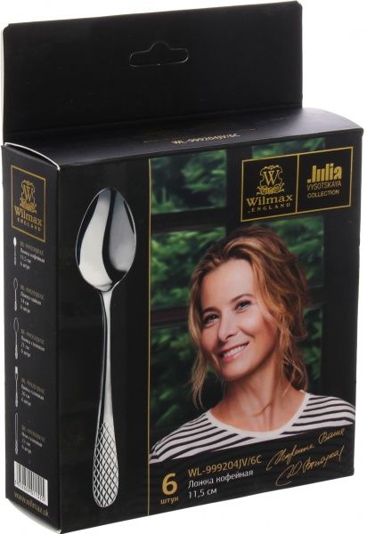 Набор кофейных ложек Julia Vysotskaya 6 шт. WL-999204JV Wilmax