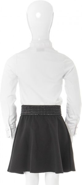 Блуза Зиронька р.128 белый с черным 3641-2 