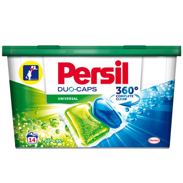 Капсулы для машинной стирки Persil Duo-caps universal 0,35 кг 14 шт.