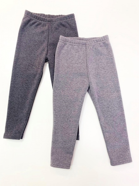 Лосины для девочек Моя планета флис Лс400 р.128 серый 