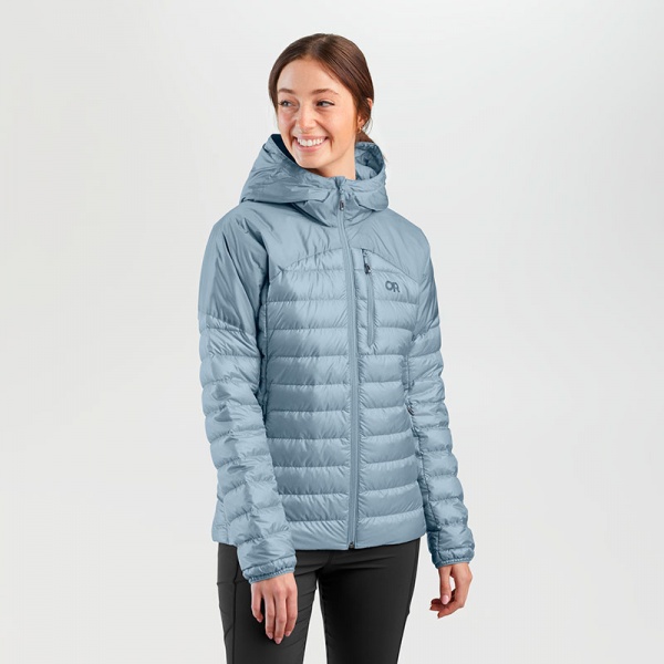 Куртка Outdoor Research WOMEN'S HELIUM DOWN HOODIE 277591-1852 р.L голубой