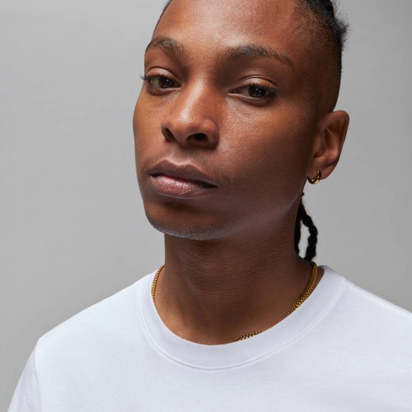 Футболка Nike M J 23E SS CREW DV8410-100 р.L білий