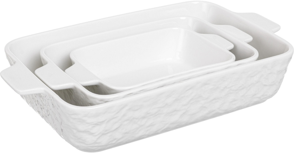 Форма для запікання Maxmark 27,2х15,8х5,8 см біла MK-CB78003