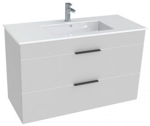 Комплект мебели Jika Cube 100x43 белый 5365.2.300