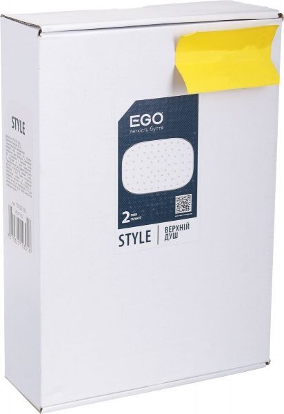 Верхній душ EGO Style AS5T102
