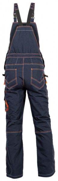 Полукомбинезон рабочий Sizam Sheffield р. XXXL рост универсальный 30203 темно-синий
