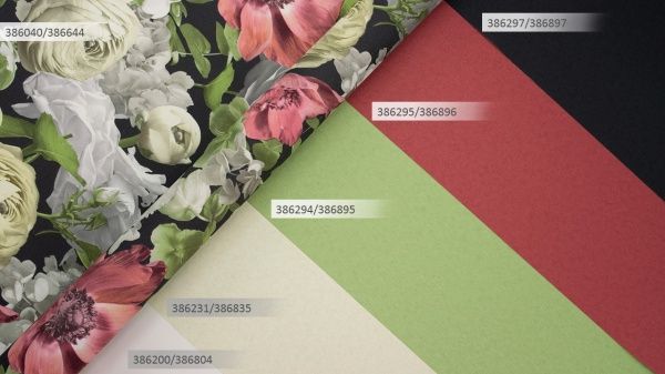 Шпалери вінілові на флізеліновій основі Sintra Rosalinda 386644 1,06x10,05 м 