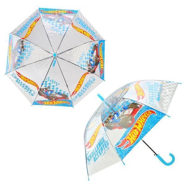 Парасолька дитяча Hot Wheels PL8206, 66 см, купол 80 см різнокольоровий 