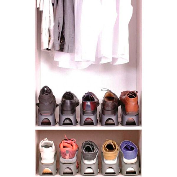 Подставка для обуви 34489-429 SPACYSHOE 38-4, 4 шт. прозрачный