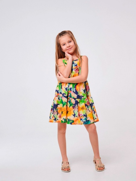 Сарафан для девочек Smil 120358 р.140 разноцветный 