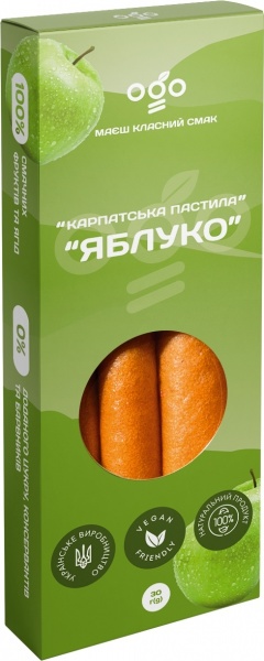 Пастила ТМ ОГО Яблуко 30г