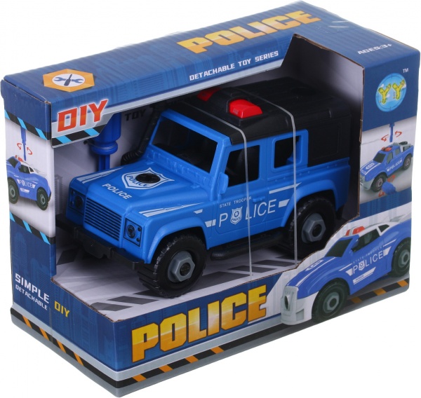 Игрушка DIY разборная Полицейский джип OTB0585336