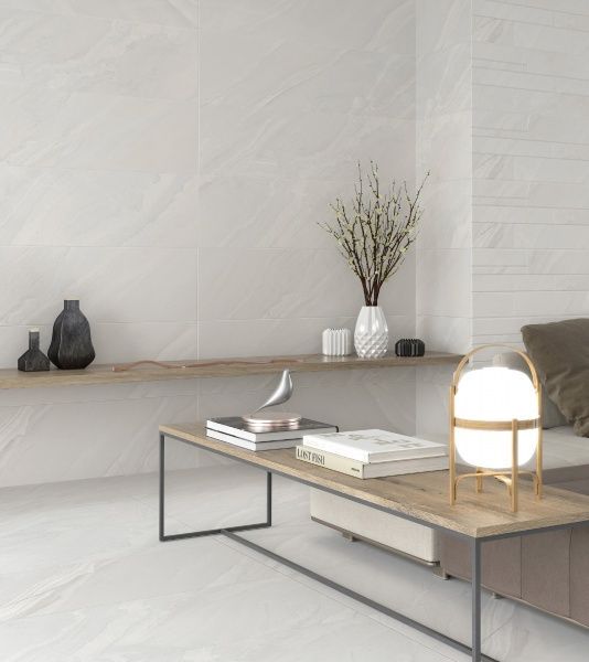 Плитка Halcon Quina Mureto gris brillo 33,2x120,8 