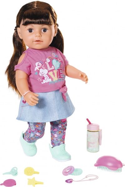 Лялька Zapf Baby Born серії Ніжні обійми Стильна сестричка з аксесуарами