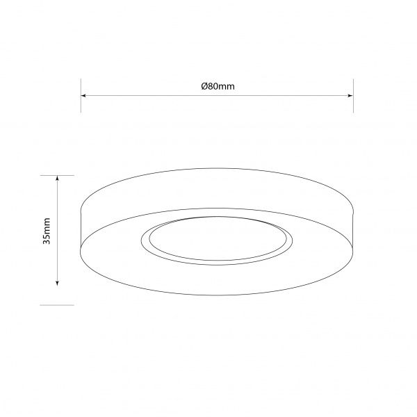 Світильник точковий Светкомплект AG 775 MT GU5.3 GU5.3 білий матовий 