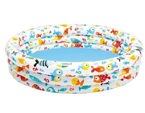 Бассейн надувной Intex арт.59431 132х28 см в ассортименте