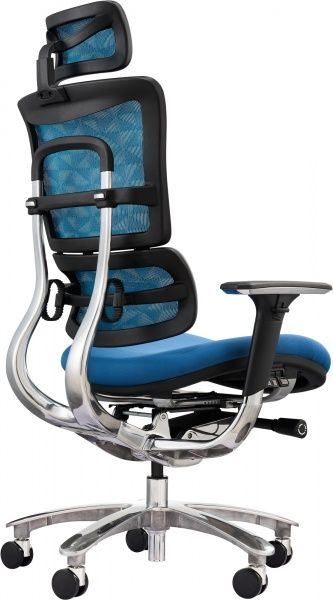 Кресло GT Racer X-801A синий 