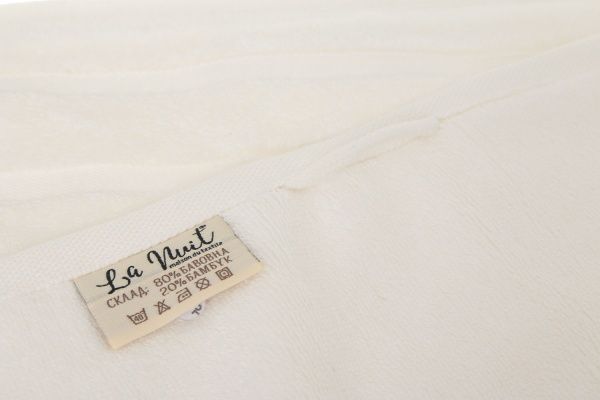 Полотенце махровое Bamboo 100x150 см белый La Nuit 